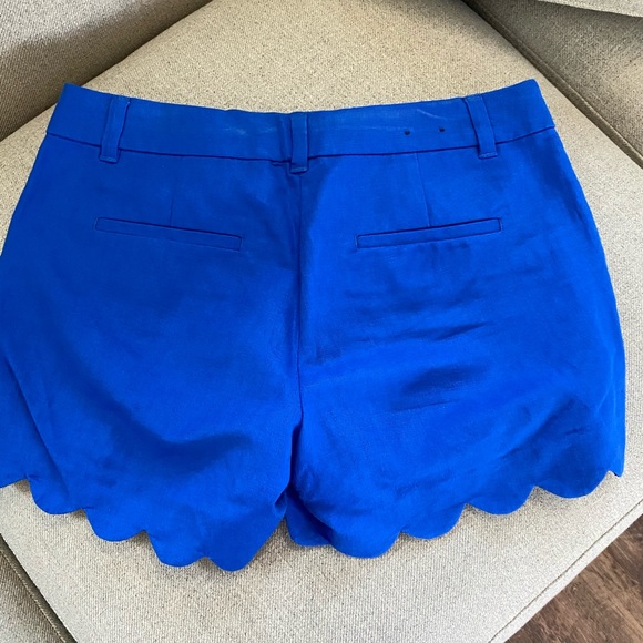 J Crew scalloped hem shorts. Worn 3 times~like new - Picture 4 of 5